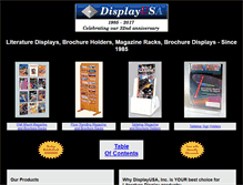 Tablet Screenshot of displayusa.com